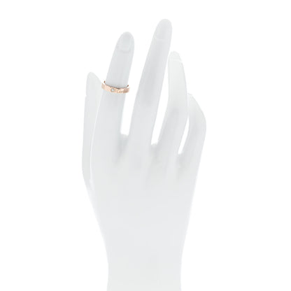 Cartier 18K Pink Gold Diamond 3mm C De Cartier Wedding Band Ring 46 3.75 2 of 6