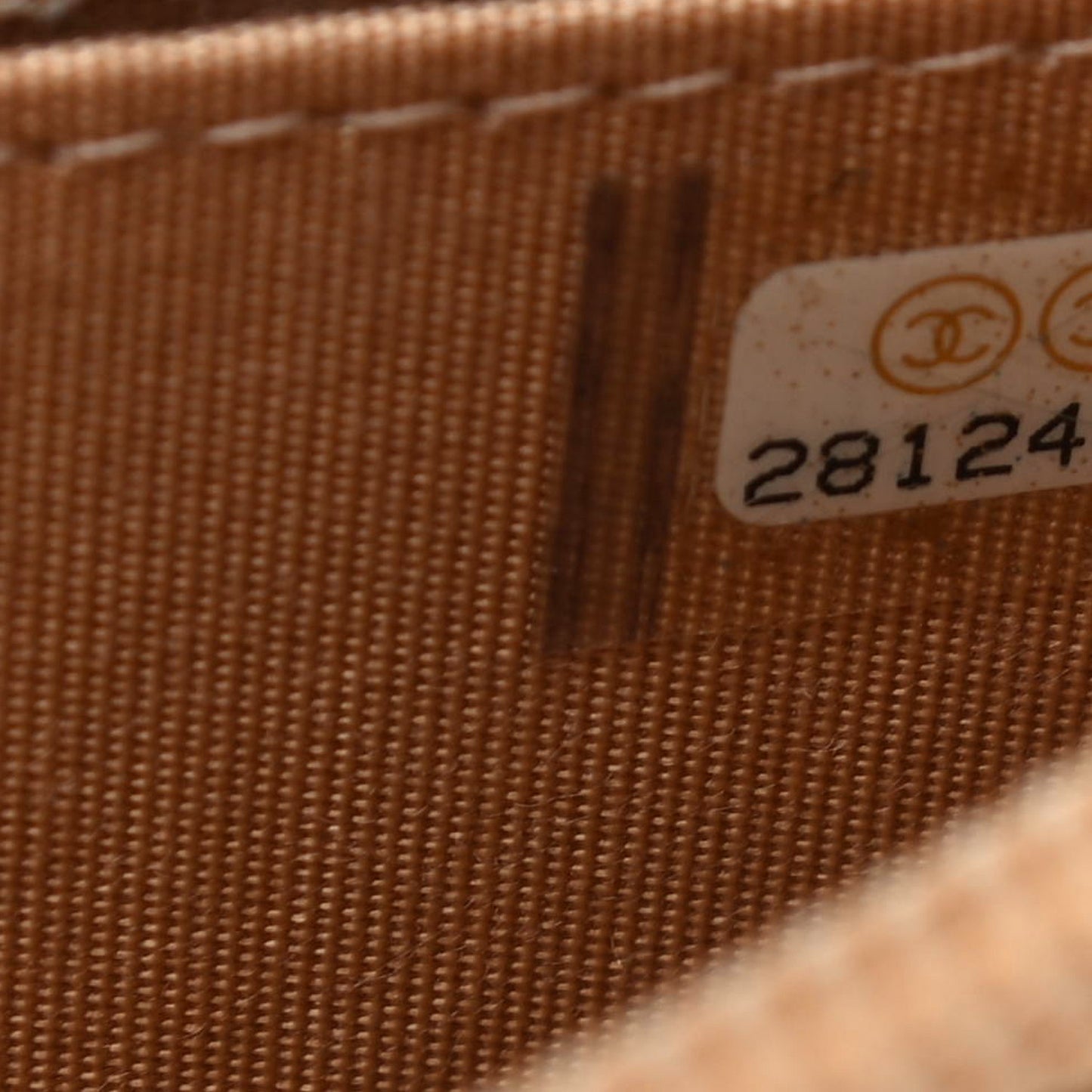 Caviar Quilted Boy Zip Around Coin Purse Wallet Beige