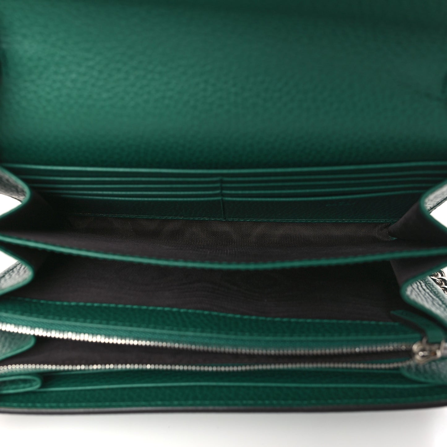 Calfskin Mini Dionysus Chain Wallet Emerald