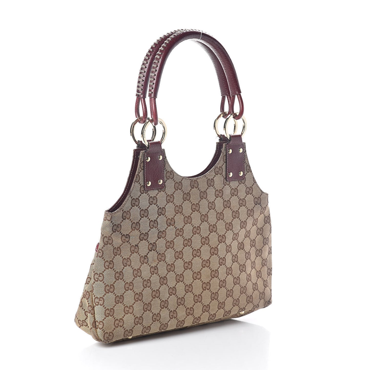 GUCCIMonogramShoulderBagRed
