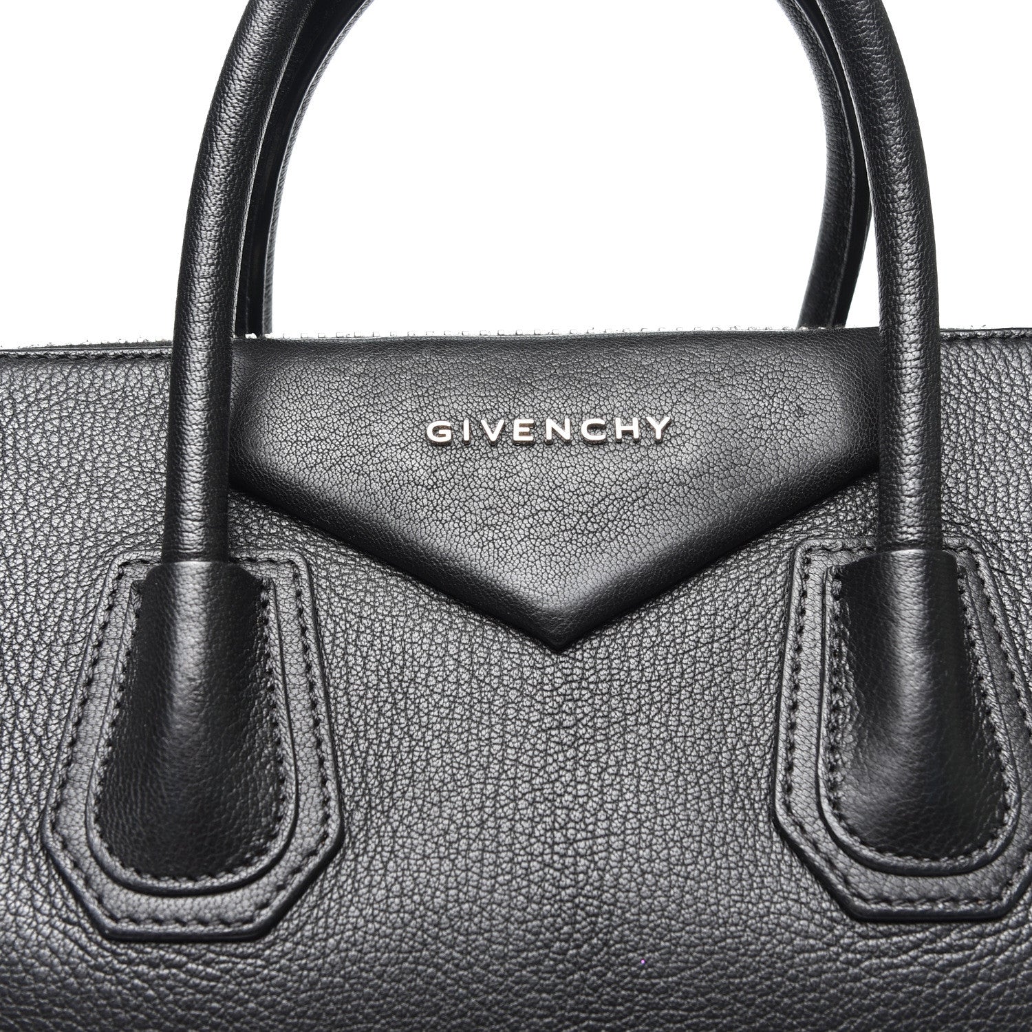 Givenchy Sugar Goatskin Medium Antigona Black 7 of 8