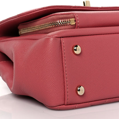 Chanel Caviar Quilted Small Business Affinity Flap Pink 9 of 11