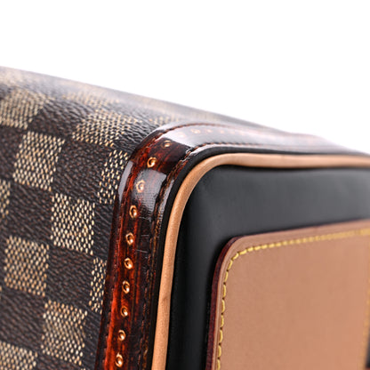 Louis Vuitton Transformed Damier Ebene Time Trunk Speedy Bandouliere 25 Black 10 of 14