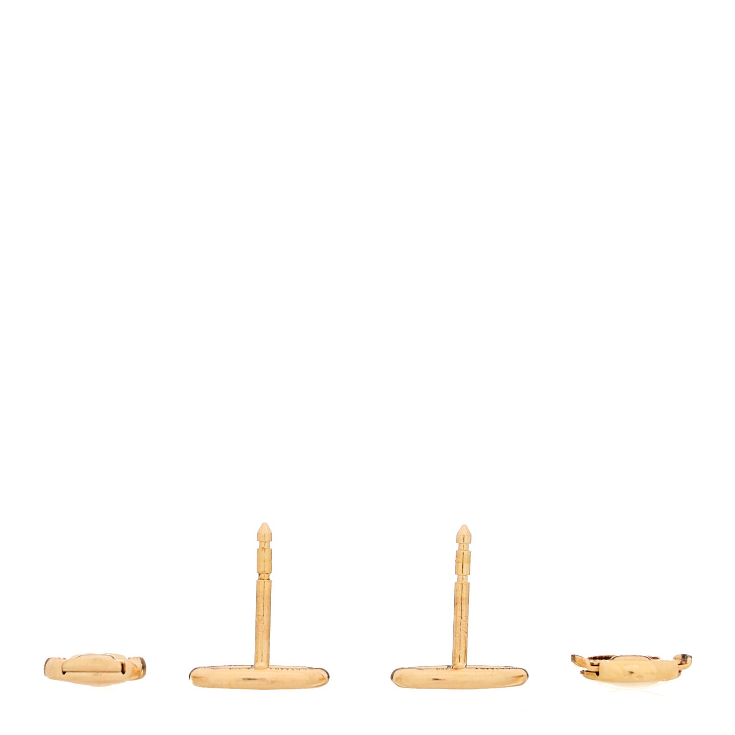 18K Rose Gold TPM Farandole Stud Earrings