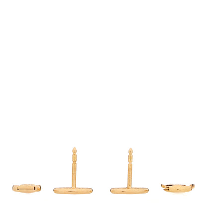 Hermes 18K Rose Gold TPM Farandole Stud Earrings 3 of 4
