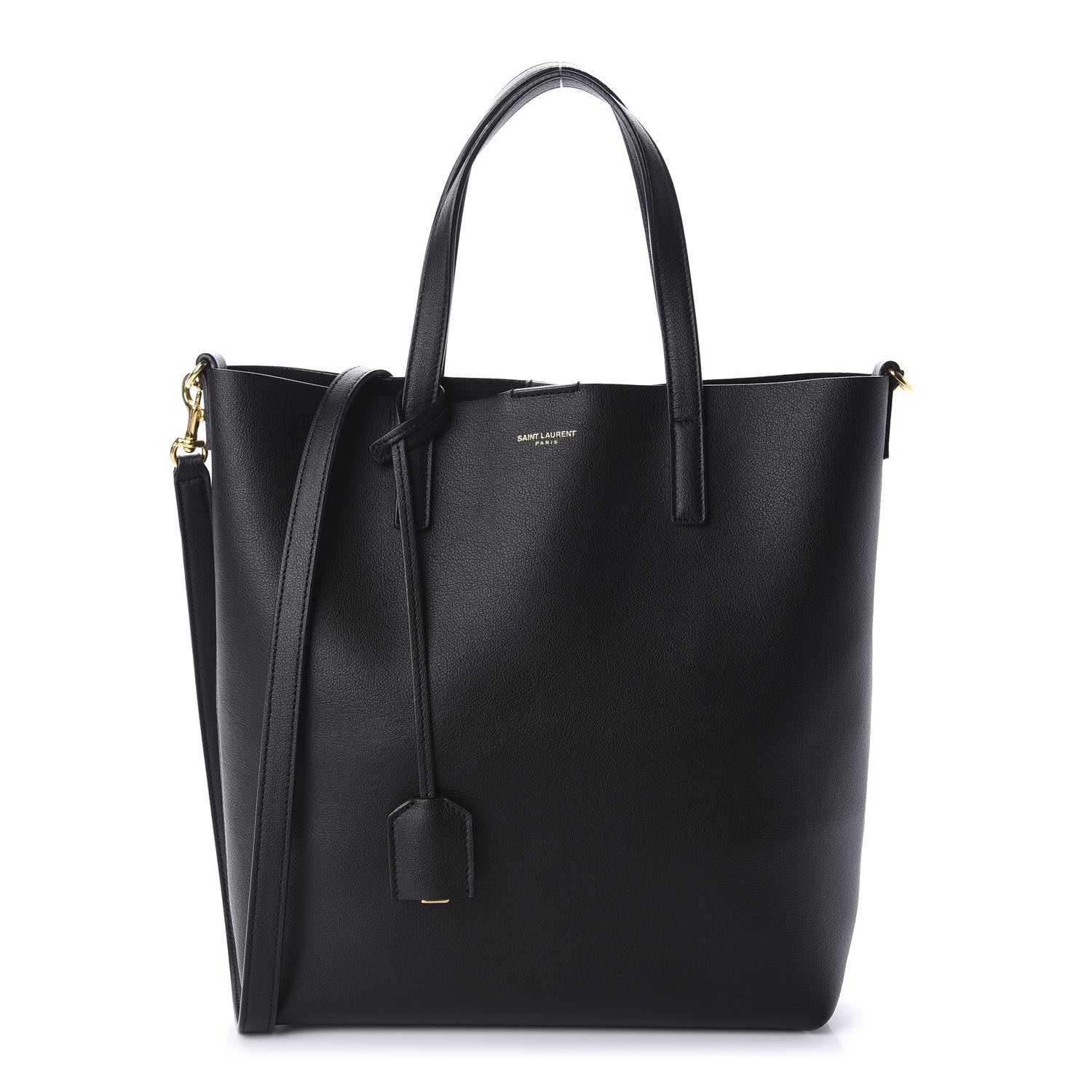Saint Laurent Calfskin Toy Shopping Tote Black 1 of 12
