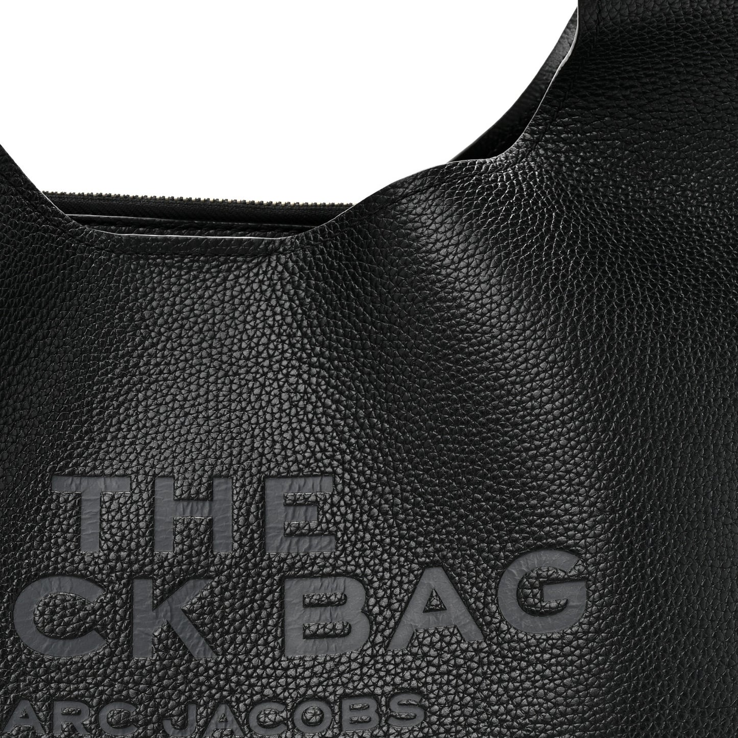 Grained Calfskin Medium The Sack Bag Black
