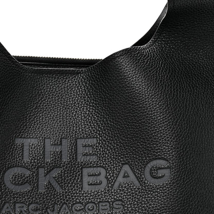 Marc Jacobs Grained Calfskin Medium The Sack Bag Black 9 of 13