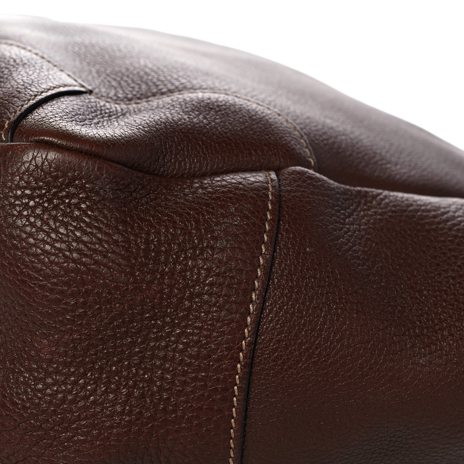 Prada Vitello Daino Side Pocket Hobo Bruciato 11 of 20