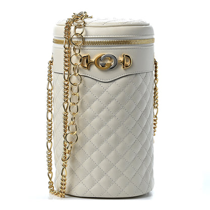 Gucci Calfskin Trapuntata Zumi Belt Bag Off White 1 of 10