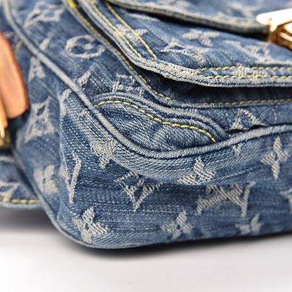 Louis Vuitton Monogram Denim Bum Bag Blue 9 of 11