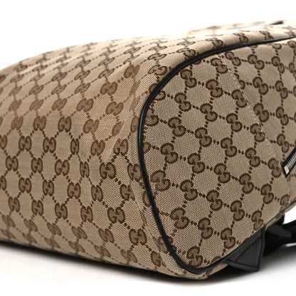 Gucci Monogram Travel Backpack Dark Brown 10 of 10