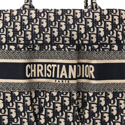 Christian Dior Oblique Catherine Tote Blue 8 of 10