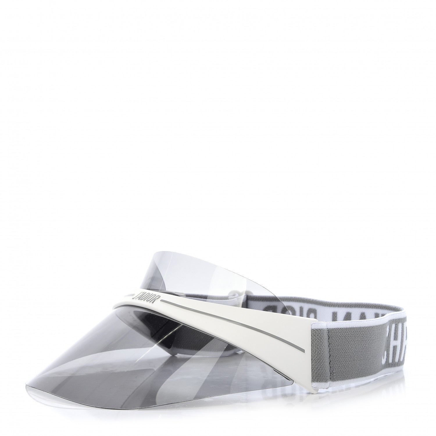 Christian Dior Mirrored DiorClub1 Sun Visor Grey 1 of 8
