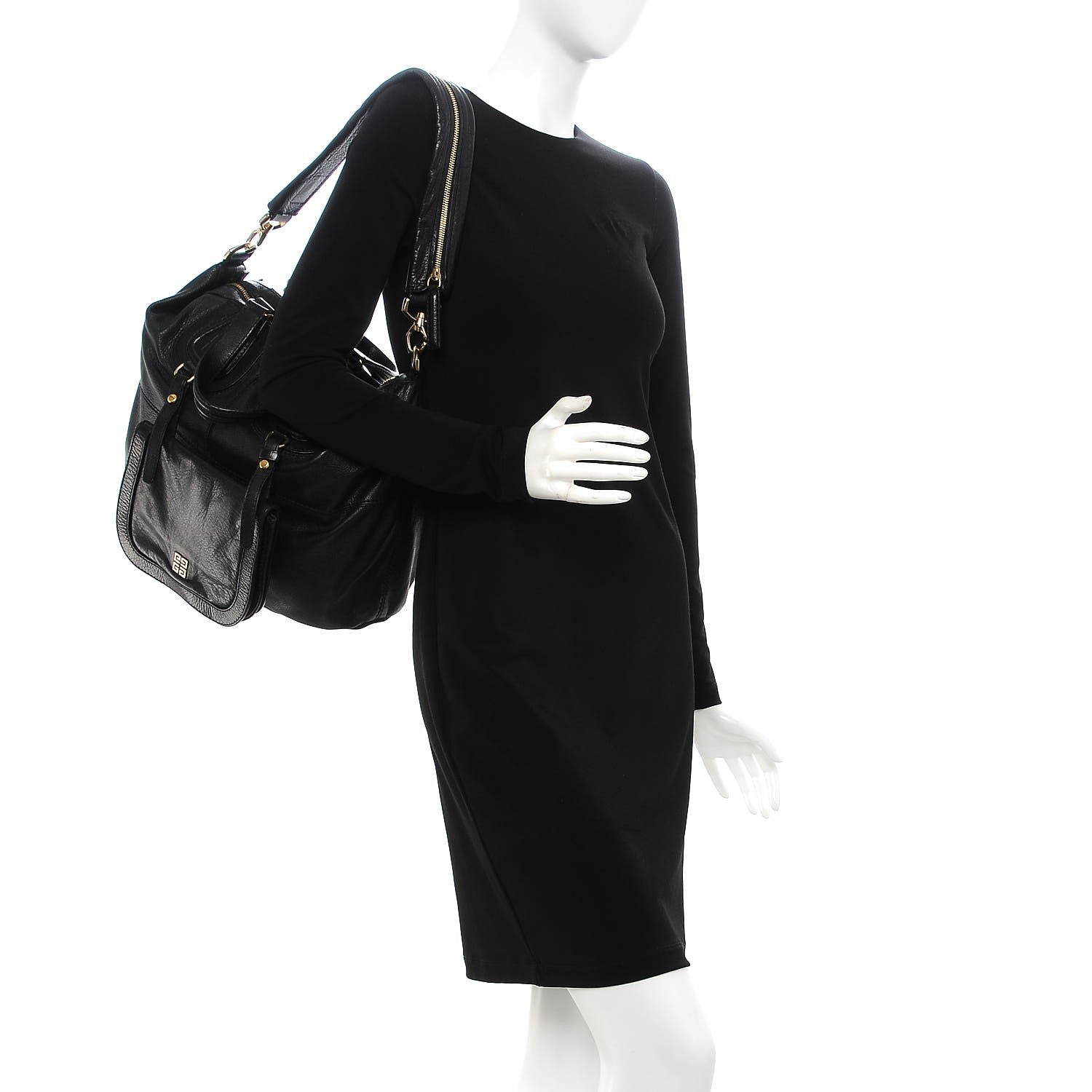 Givenchy Calfskin Medium Pocket Nightingale Black 2 of 16
