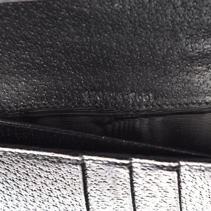 Gucci Monogram Metal Bar Chain Wallet Black 7 of 14