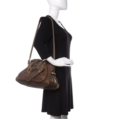 Chloe Calfskin Medium Paraty Chocolate 3 of 17