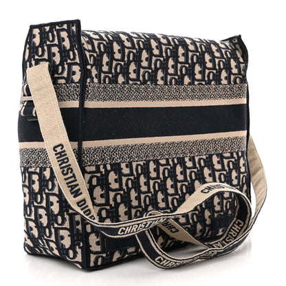 Christian Dior Oblique Medium Diorcamp Messenger Blue 3 of 10