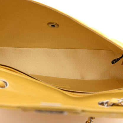 Chanel Nylon Medium Travel Flap Yellow 5 of 11