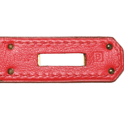 Hermes Swift Kelly Retourne 32 Vermillion 7 of 13