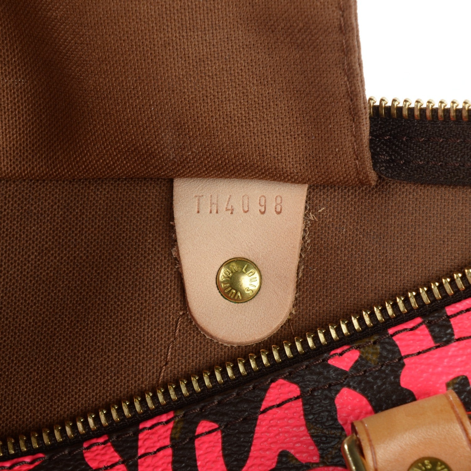 Louis Vuitton Monogram Graffiti Speedy 30 Fuchsia 6 of 7