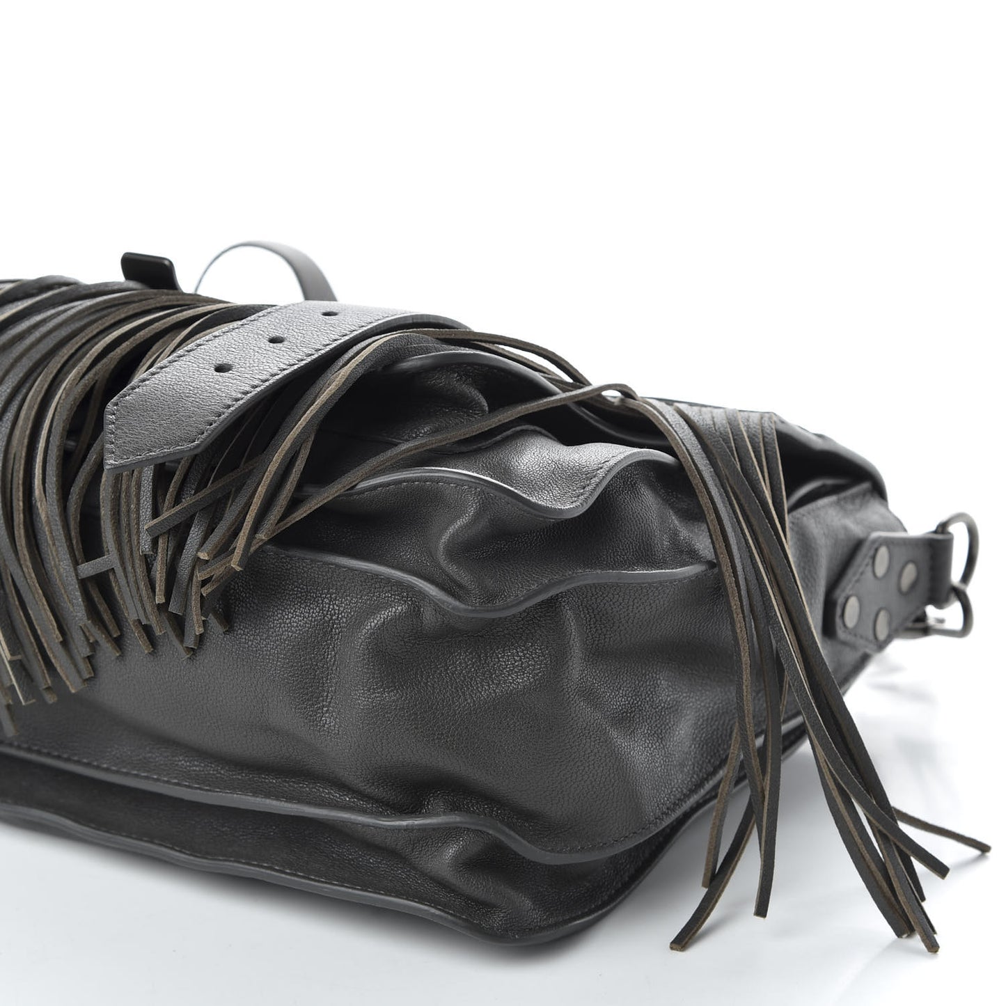 Lambskin Fringe Large PS1 Satchel London