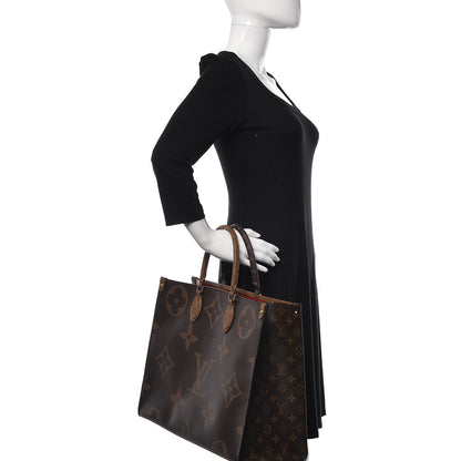 Louis Vuitton Reverse Monogram Giant Onthego GM 3 of 11
