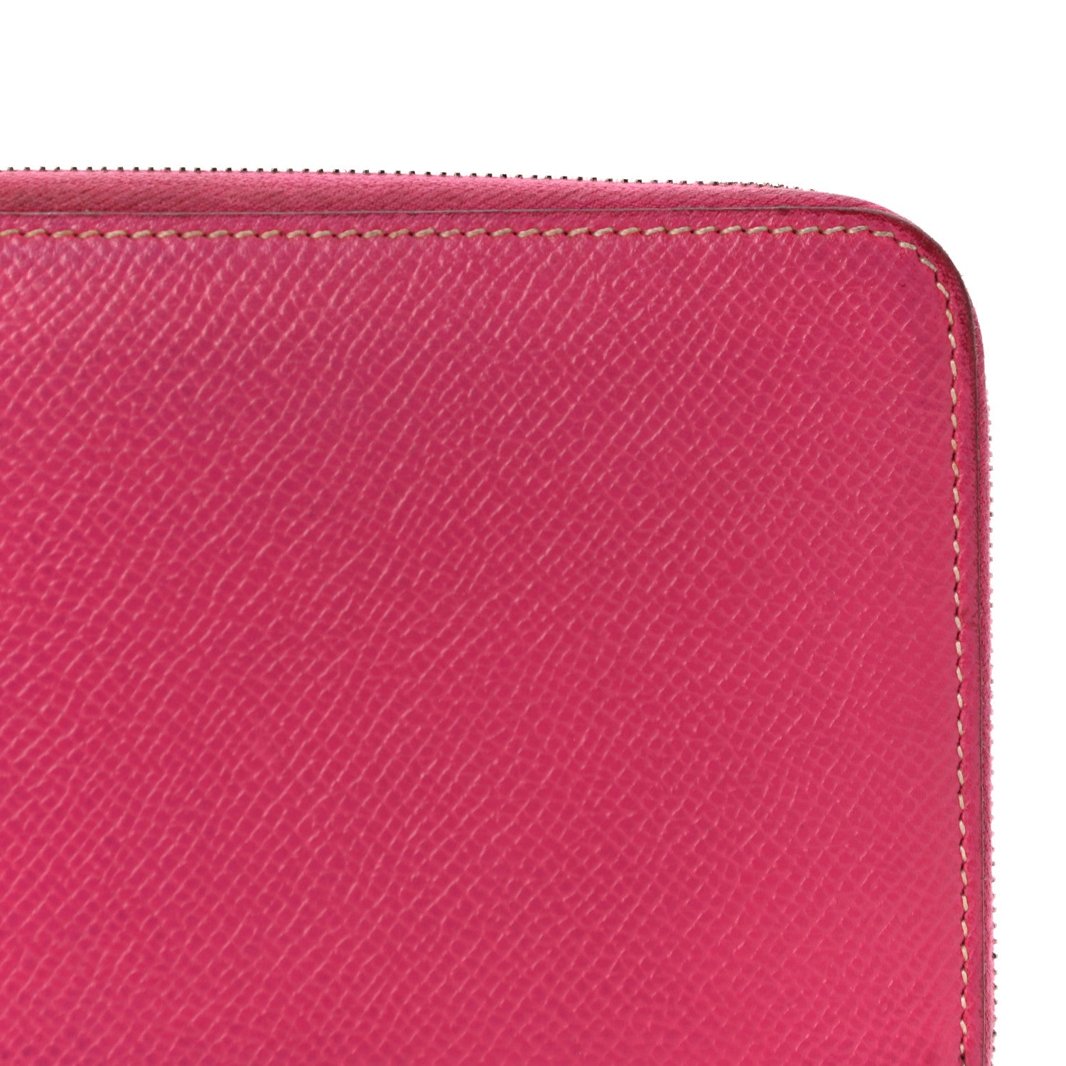 Hermes Epsom Silk'in Wallet Rose Tyrien 13 of 17