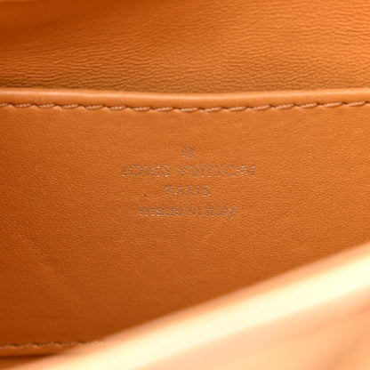 Louis Vuitton Lambskin Studded Malletage GO-14 PM Tan 6 of 16
