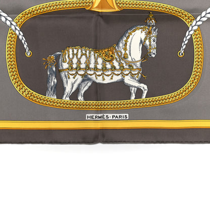 Hermes Silk Grand Apparat Scarf 90 2 of 6
