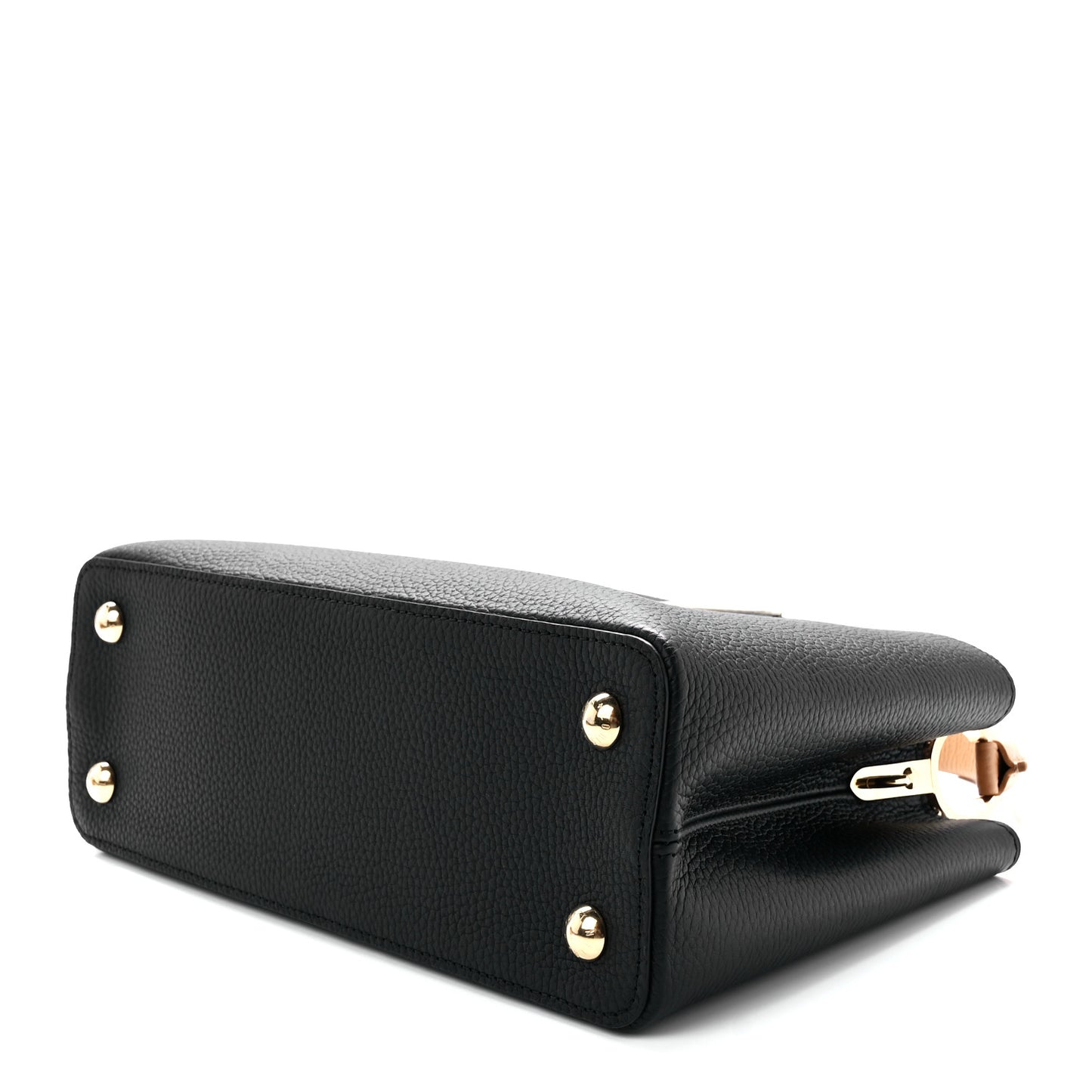 Taurillon Capucines PM Black Arizona