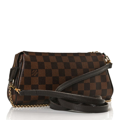 Louis Vuitton Damier Ebene Eva Clutch 3 of 15