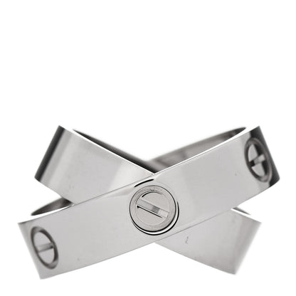 Cartier 18K White Gold 5.5mm Astro LOVE Ring 57 8 5 of 7