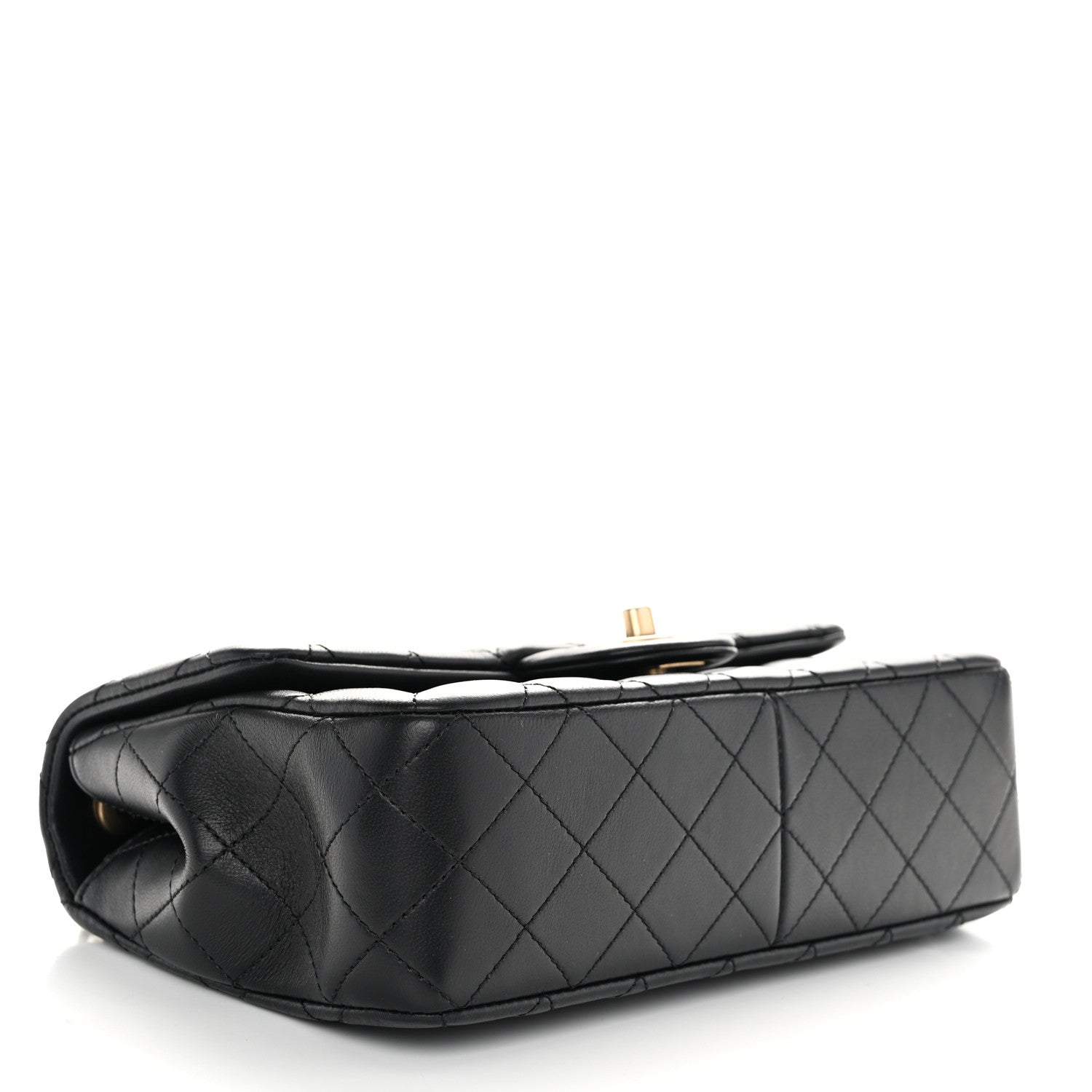 Chanel Lambskin Quilted Small Sweet Camellia Flap Black 4 of 11