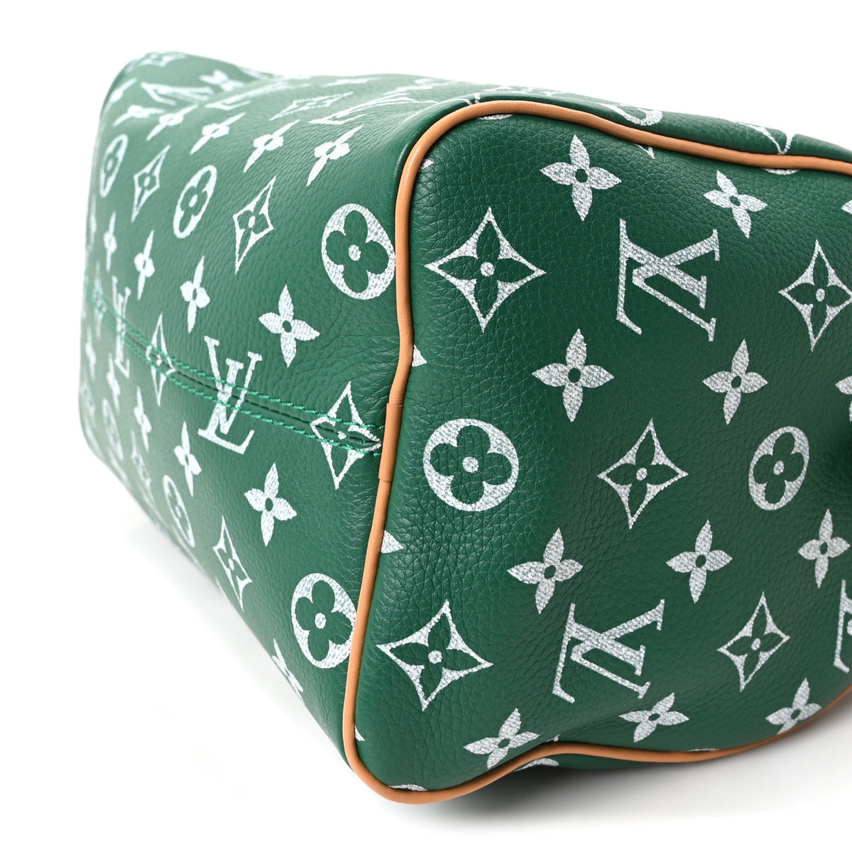 Calfskin Monogram Speedy P9 Bandouliere 25 Green