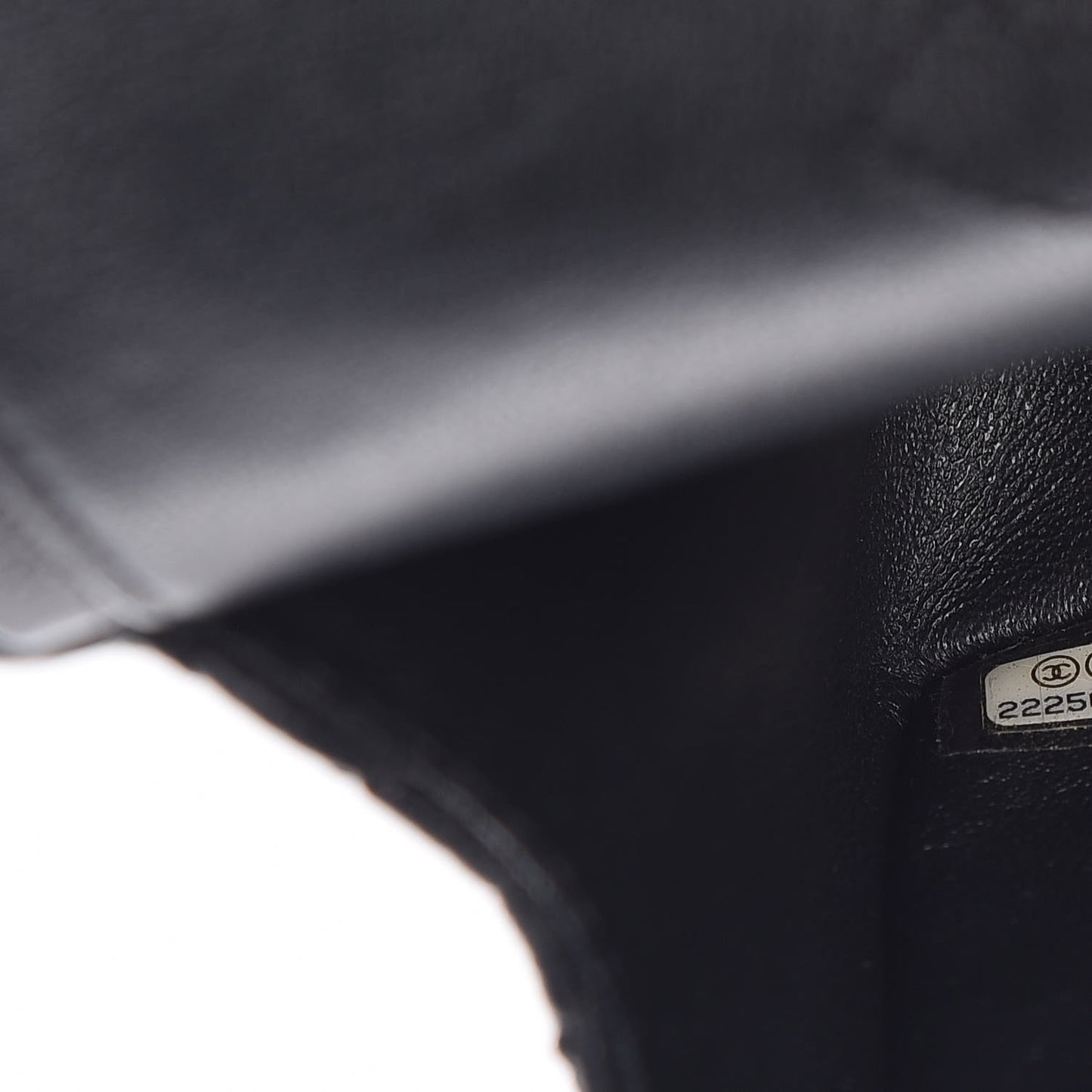 Calfskin Double Stitch 2.55 Reissue 224 Flap Black