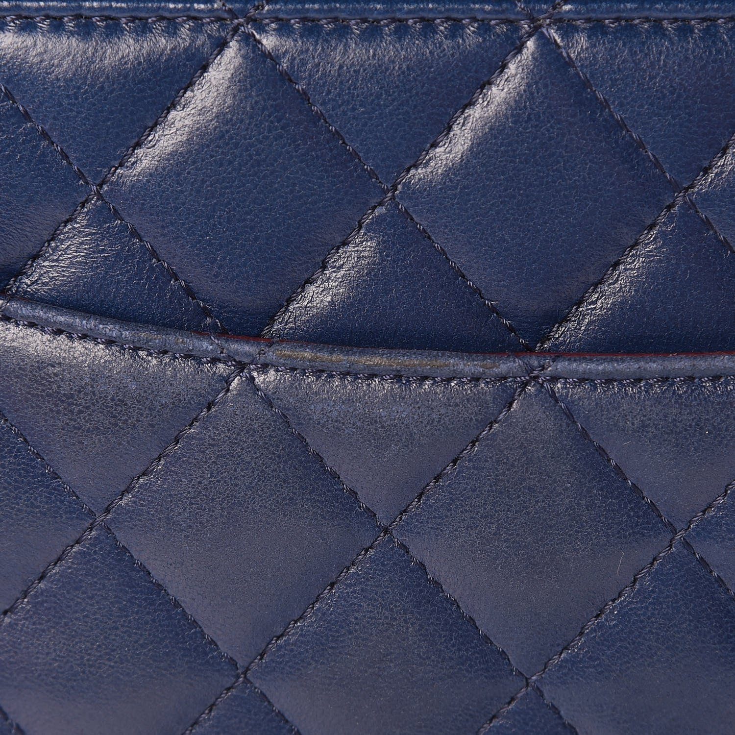 Chanel Lambskin Quilted Mini Crossing Times Flap Blue 19 of 19