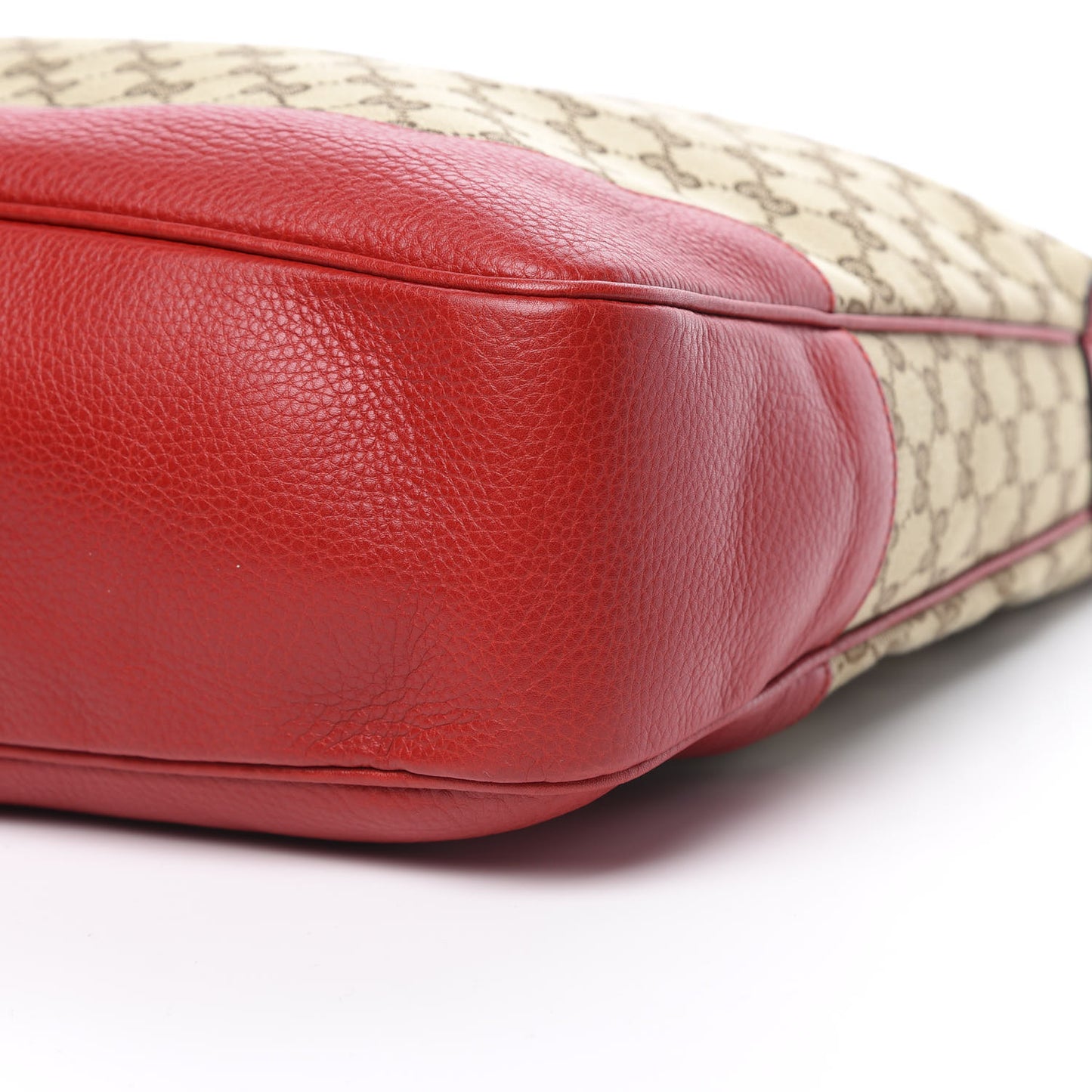 Monogram Medium Diana Bamboo Shoulder Bag Red
