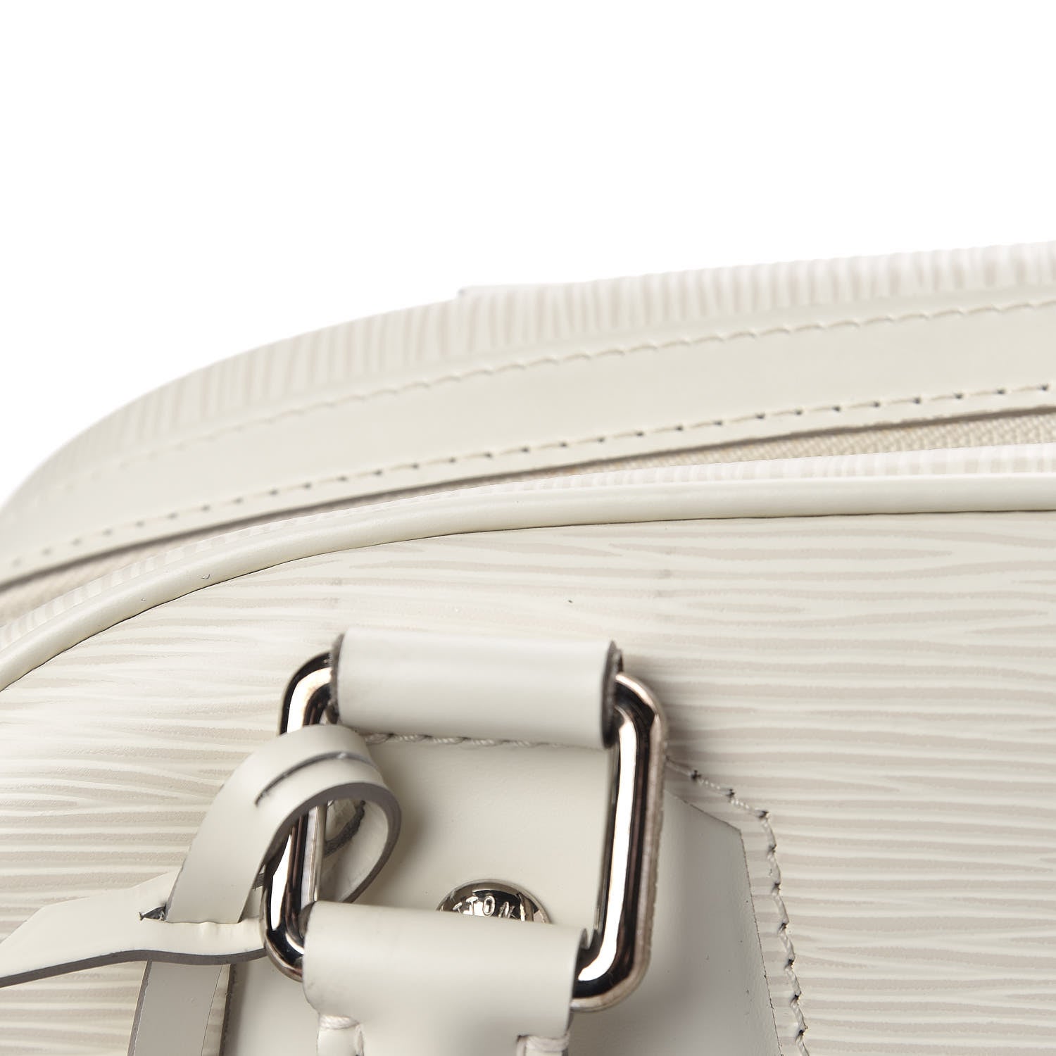 Louis Vuitton Epi Bowling Montaigne PM Ivory 9 of 17