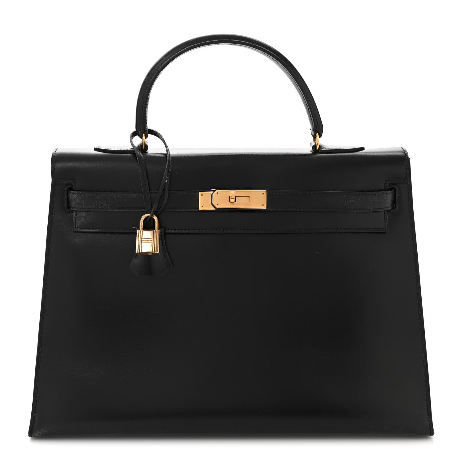 Hermes Box Kelly Sellier 35 Black 1 of 14