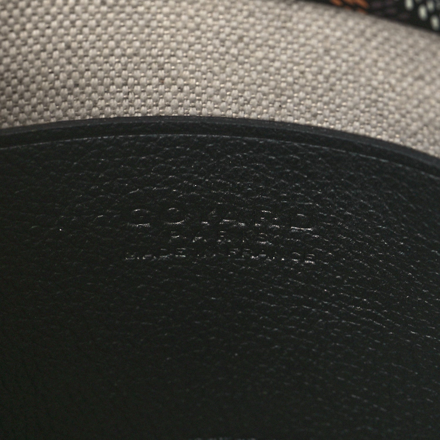 Goyard Goyardine Plumet Wallet Clutch Black 6 of 9