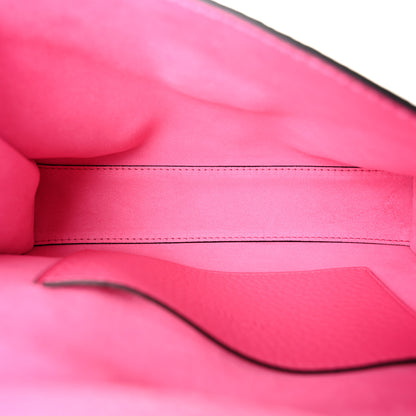 Valentino Garavani Pebbled Calfskin Medium Rockstud Flip Lock Crossbody Bag Feminine Pink 5 of 9
