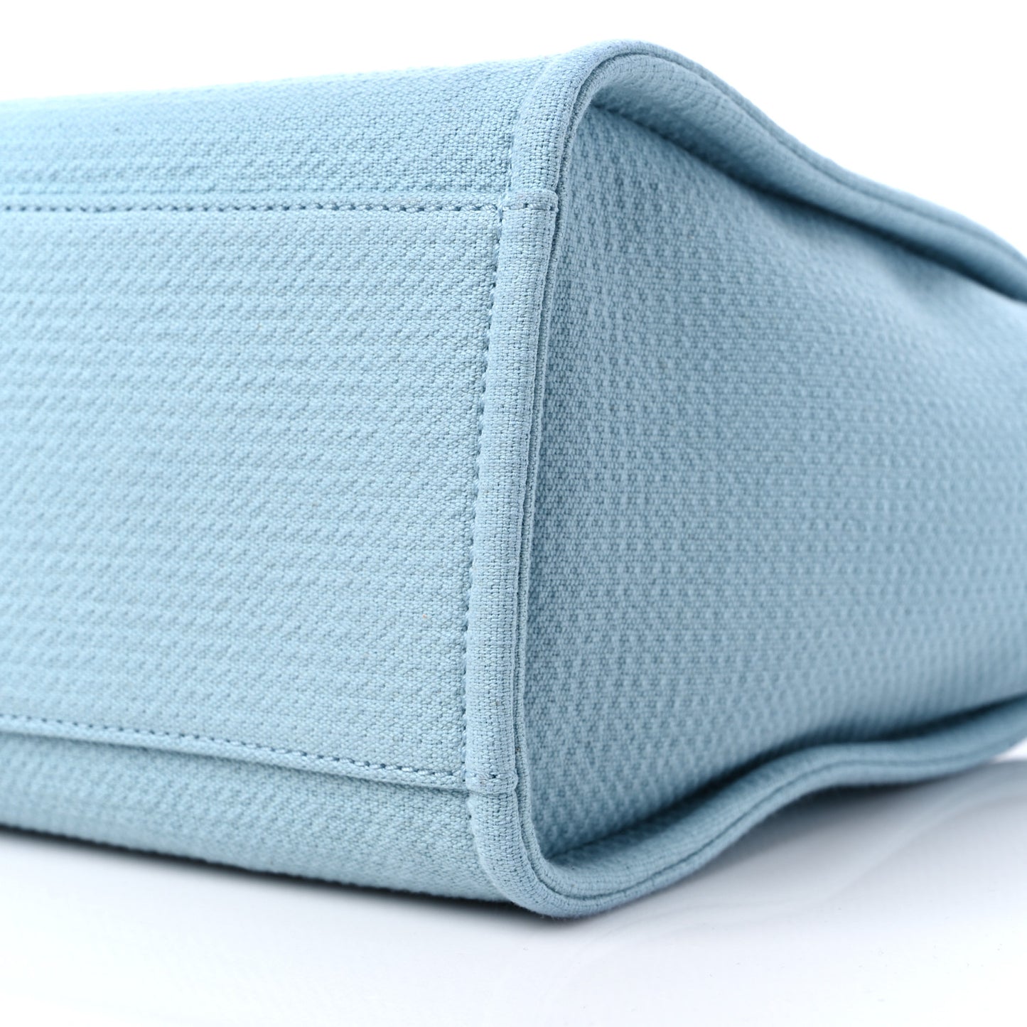 Mixed Fibers Small Deauville Tote Light Blue