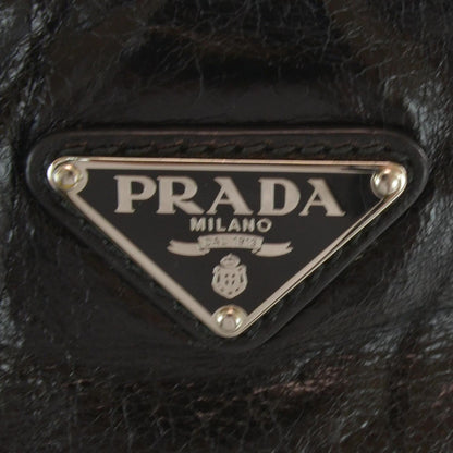 Prada Vitello Shine Hobo Black 5 of 8