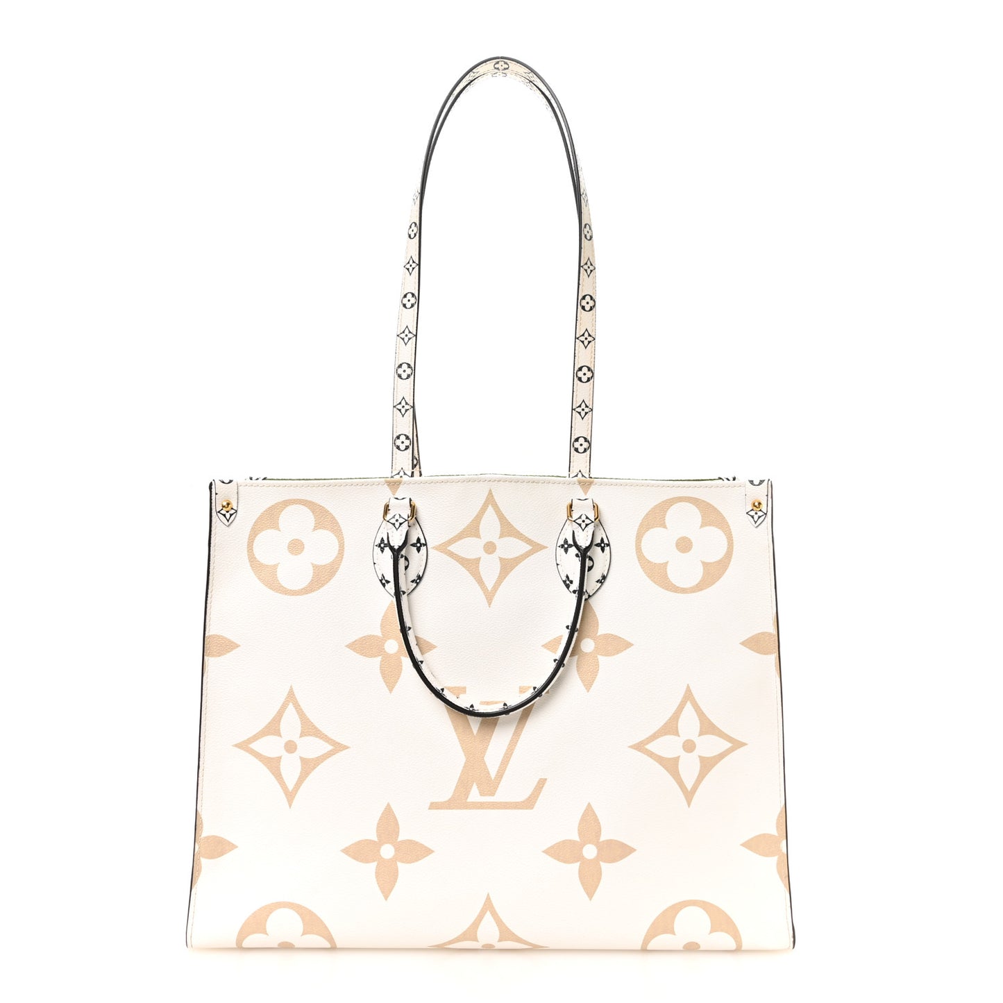 Monogram Giant Onthego GM Kaki Beige