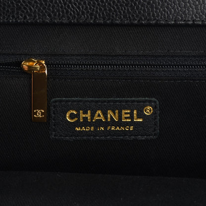 Chanel Caviar Quilted Timeless CC Tote Black 6 of 7