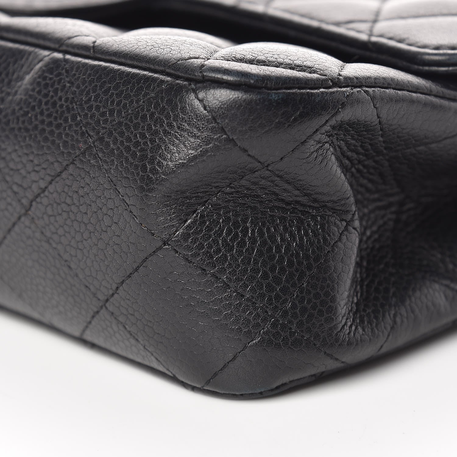 Chanel Caviar Quilted Medium Double Flap Black 10 of 10