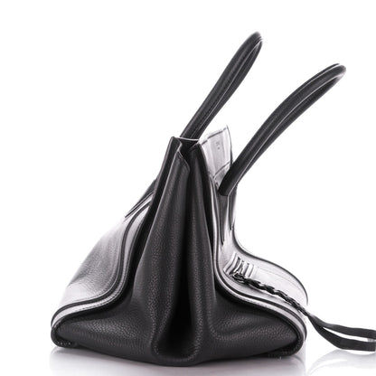 Celine Supple Calfskin Medium Phantom Luggage Black 10 of 10
