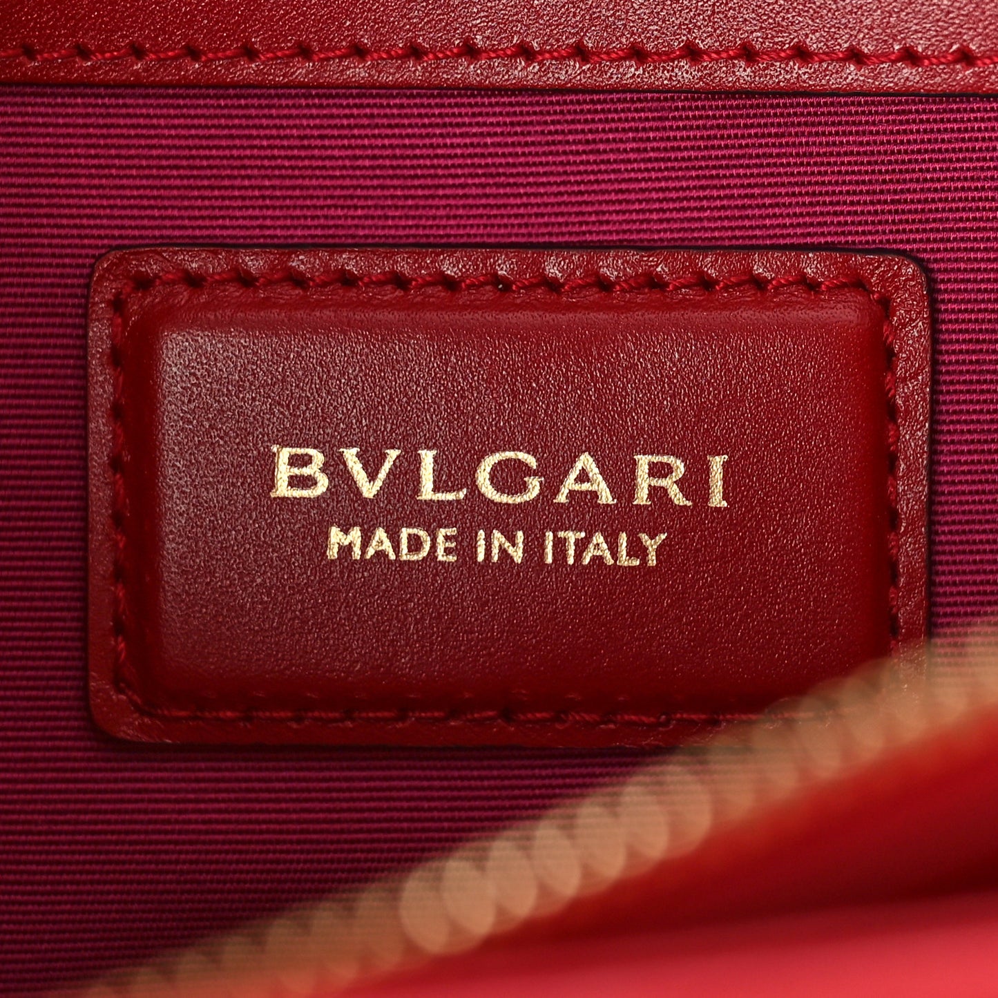 Calfskin Serpenti Forever Crossbody Bag Ruby Red