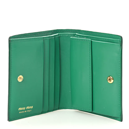 Miu Miu Vernice Lizard Embossed Wallet 5 of 9